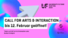 Call for Arts & Interaction bis 12. Februar geöffnet